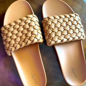 Tan sandals